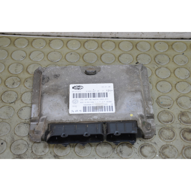 Centralina motore Fiat Seicento 1.1 b dal 2005 al 2010 cod 55187372 iaw4af.m9  1764926439502