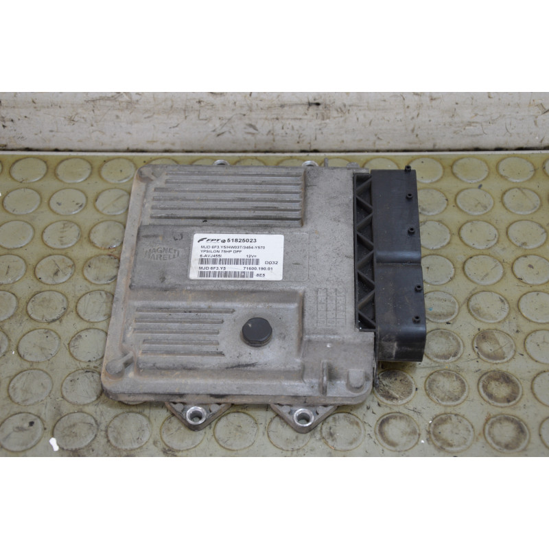 Centralina motore Lancia Ypsilon 1.3 Mjt dal 2003 al 2011 cod 51825023 mjd6f3.y5  1764926765151