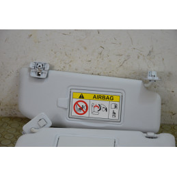 Coppia alette parasole dx sx Peugeot 2008 dal 2019 al 2024 cod 96738898PR 98100807PR  1765877215764