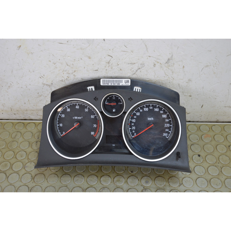 Contachilometri quadro strumenti Opel Zafira B 1.6 b dal 2005 al 2014 cod 13267552  1765902119388