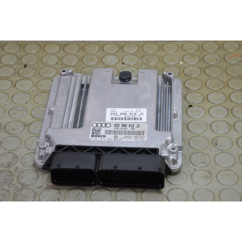 Centralina motore Audi A4 B7 2.0 TDI dal 2004 al 2009 cod 03g906016jd 0281012654  1765984296472