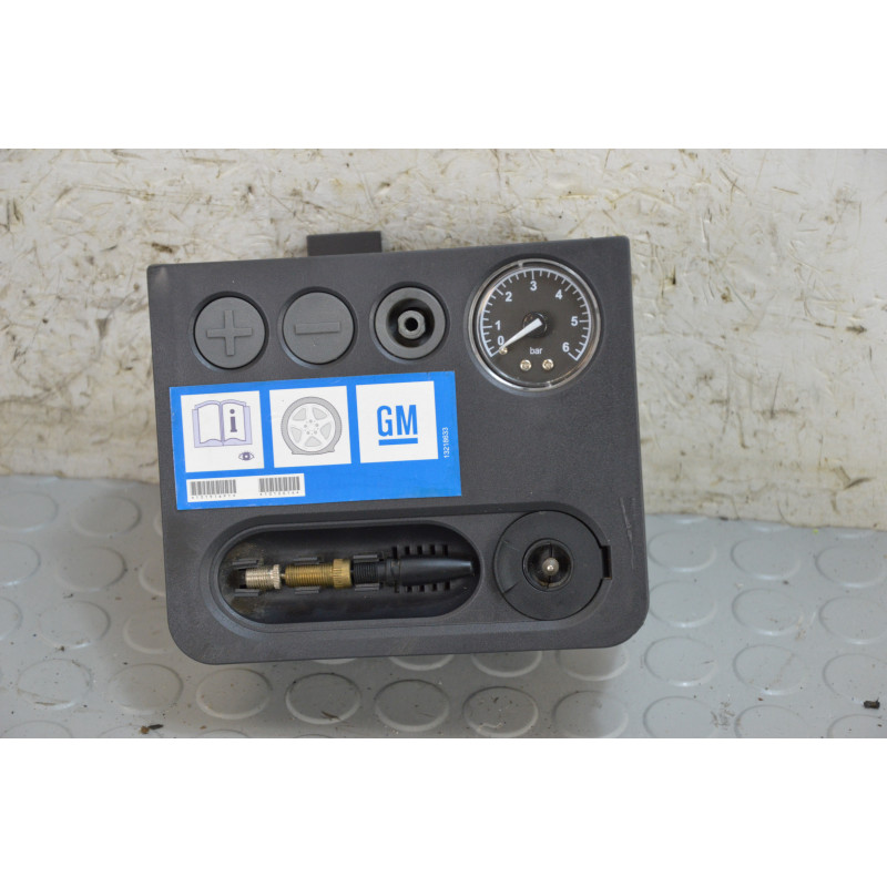 Compressore gonfiaggio pneumatici Opel Zafira B dal 2005 al 2011 cod 13218633  1767105719648