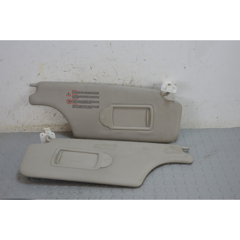 Coppia alette parasole dx sx Renault Modus dal 2004 al 2008 cod 8200329035 8200213199  1767361606133