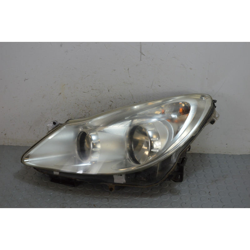 Faro fanale proiettore ant sx Opel Corsa D dal 2006 al 2011 cod 13186381  1767369609426
