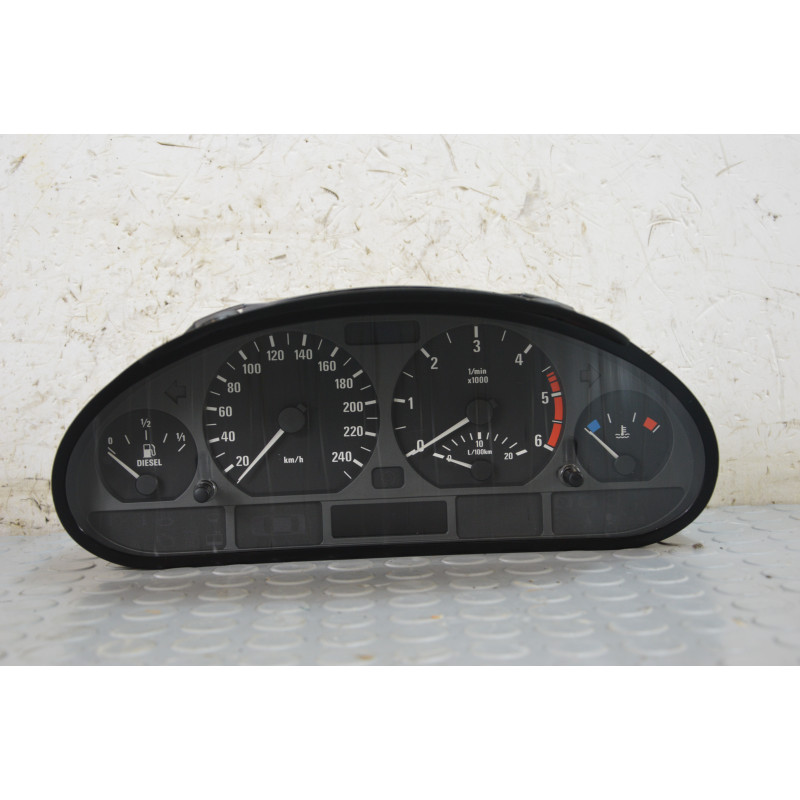 Contachilometri quadro strumenti Bmw Serie 3 E46 dal 2001 al 2005 cod 6911288 0263606343  1768231819165
