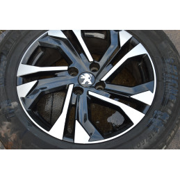 Quattro 4 cerchi in lega R17 Peugeot 2008 dal 2019 al 2024 II serie  1768404946292