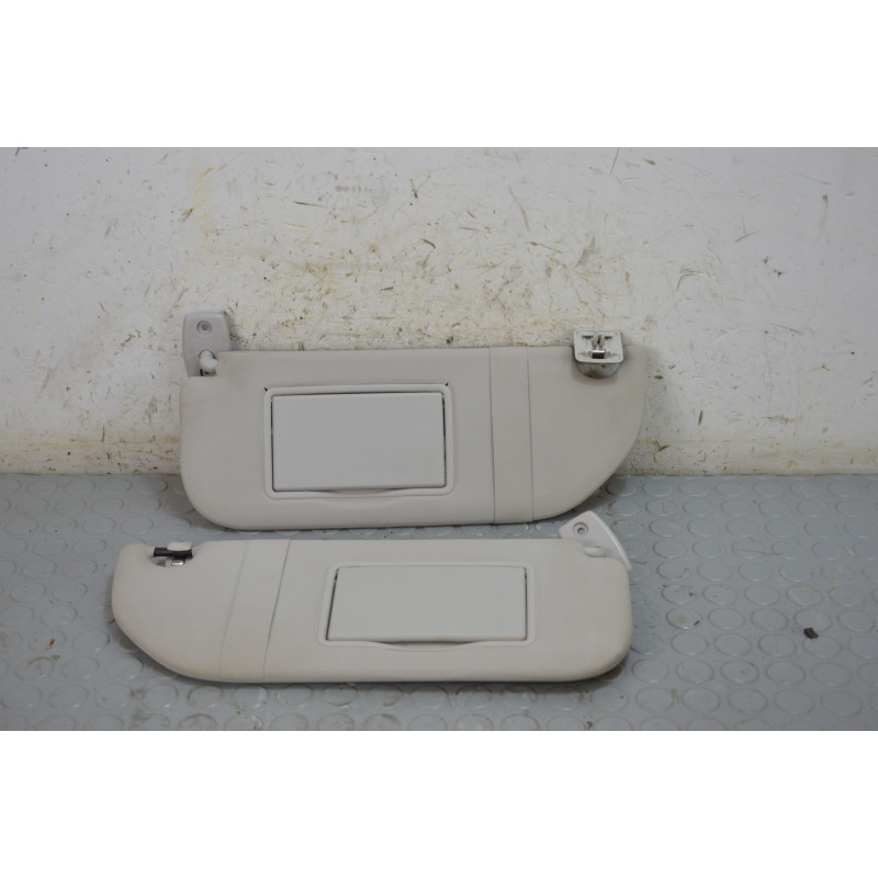 Coppia alette parasole dx sx Citroen C3 dal 2013 al 2017 cod 16121658BJ  1768823910256