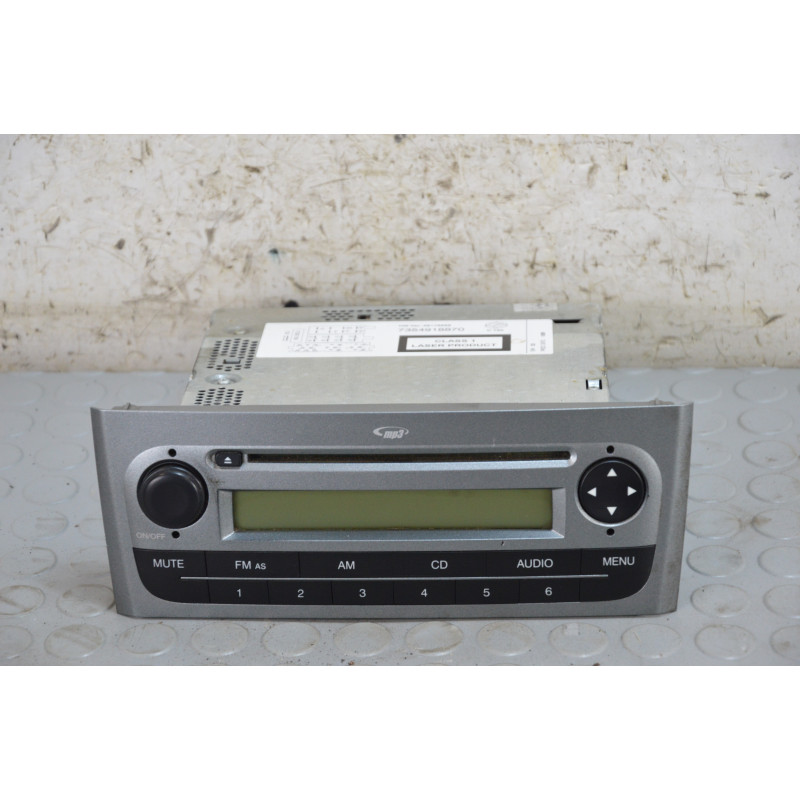 Stereo autoradio lettore cd Fiat Grande Punto dal 2008 al 2011 cod 7354918870  1769074801010