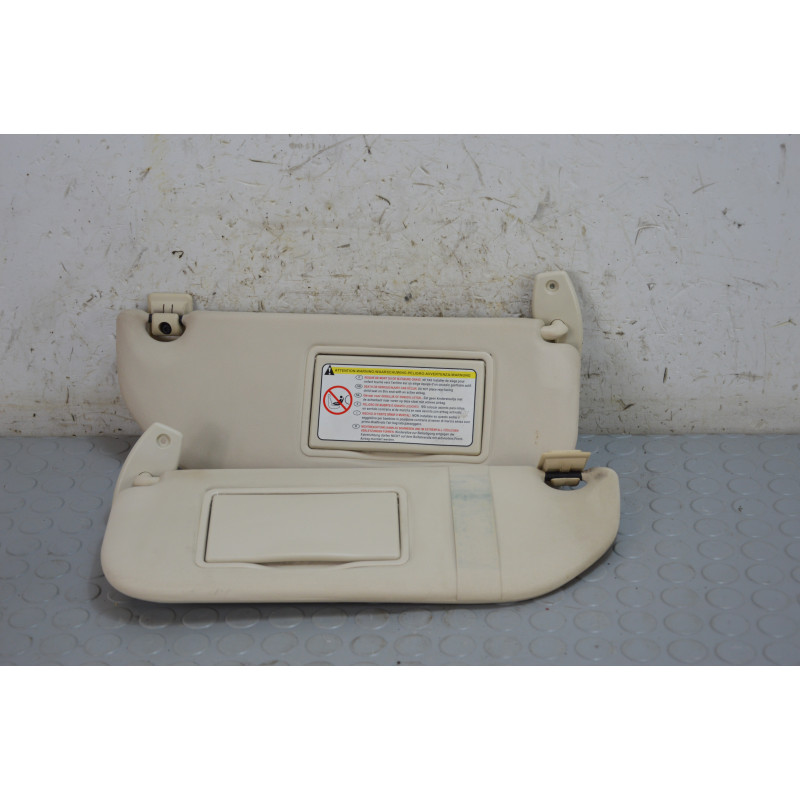 Coppia alette parasole dx sx Citroen C4 dal 2004 al 2010 cod 8143JF  1769095249730