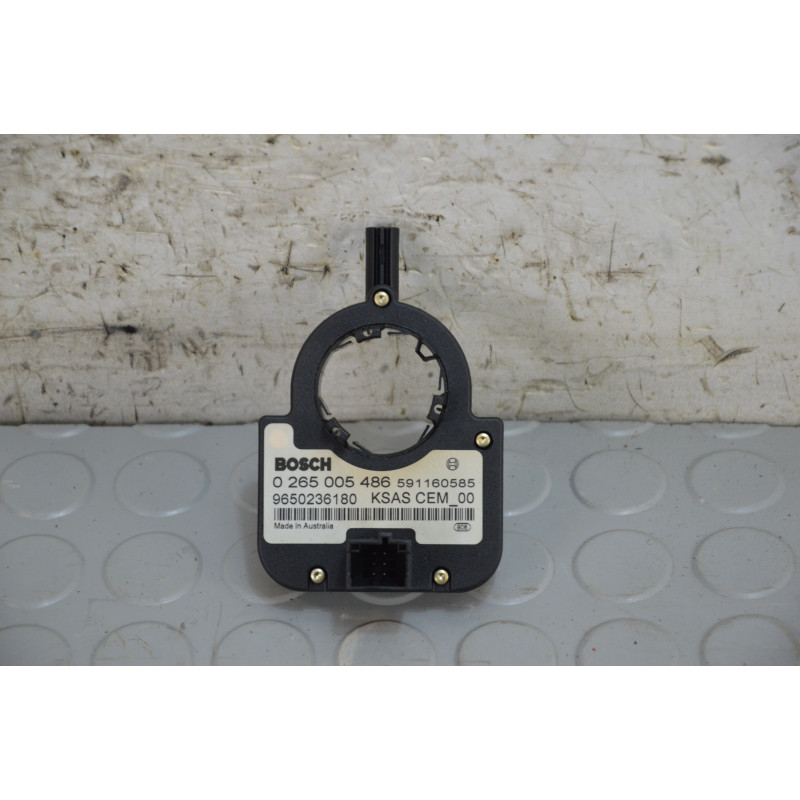 Sensore angolo sterzo Citroen C4 dal 2004 al 2010 cod 9650236180 0265005486  1769437956906