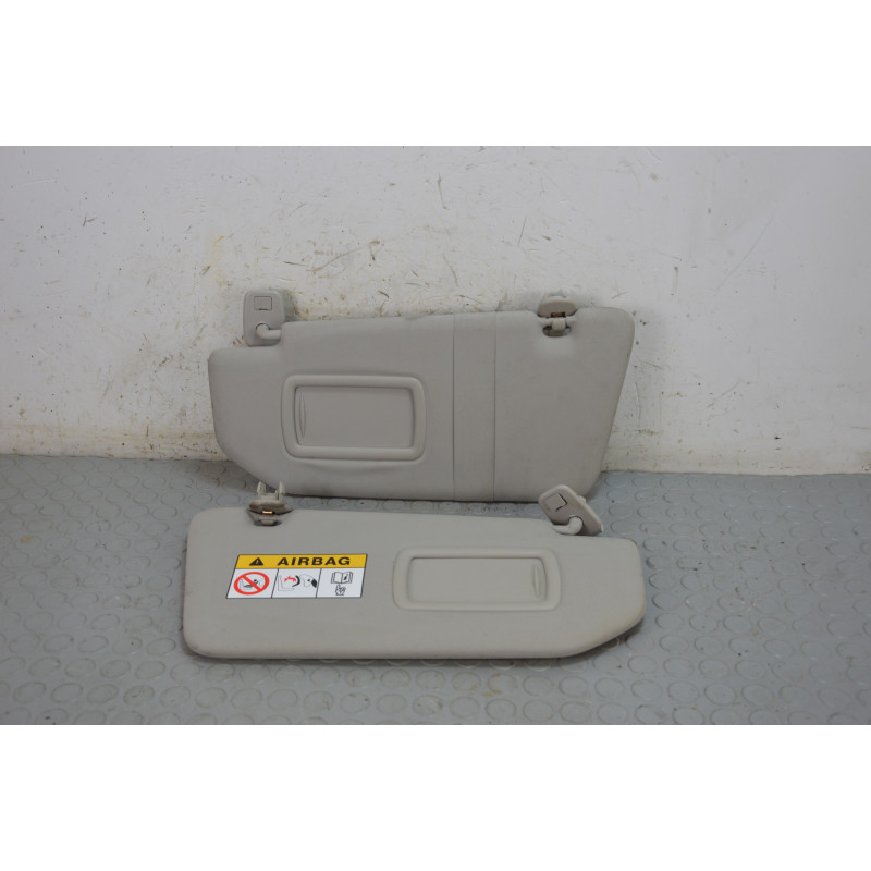 Coppia alette parasole dx sx Renault Scenic dal 2009 al 2013 cod 96401JD000  1770113234478