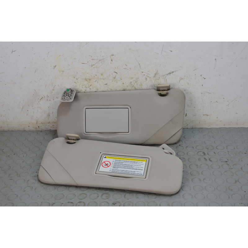 Coppia alette parasole dx sx Citroen C3 Picasso dal 2008 al 2012 cod 16126929BJ  1770291088252