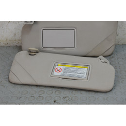 Coppia alette parasole dx sx Citroen C3 Picasso dal 2008 al 2012 cod 16126929BJ  1770291088252