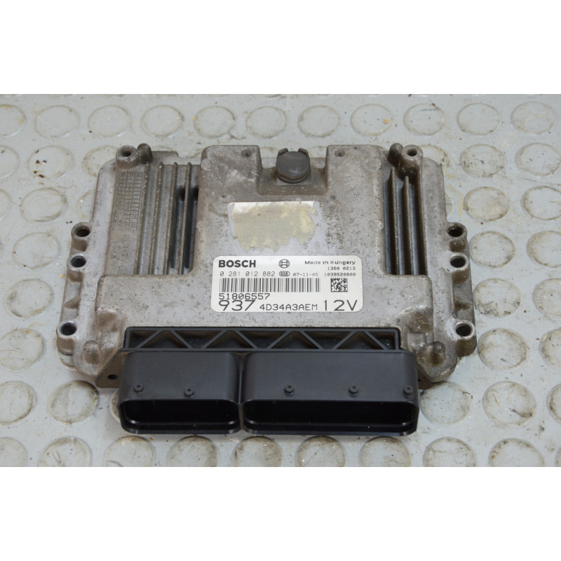 Centralina motore Alfa Romeo 147 1.9 JTD dal 2004 al 2011 cod 51806557 0281012882  1770307832497