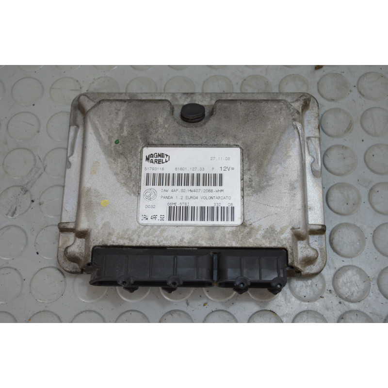 Centralina motore Fiat Panda 169 1.2 b dal 2003 al 2010 cod 51793116 iaw4af.s2  1772120244303