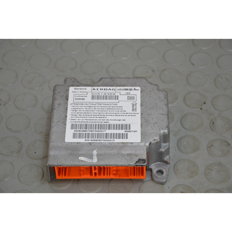 Centralina airbag Alfa Romeo Mito dal 2008 al 2011 cod 50518368  1773849516481