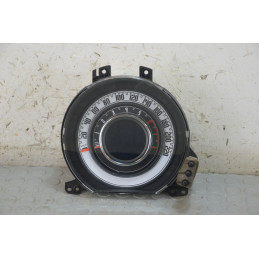 Contachilometri quadro strumenti Fiat 500 1.2 b dal 2015 al 2020 cod 07356267030  1774436319089