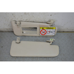 Coppia alette parasole dx sx Fiat 500 dal 2015 al 2020 cod 735643362 735717010  1774452774619