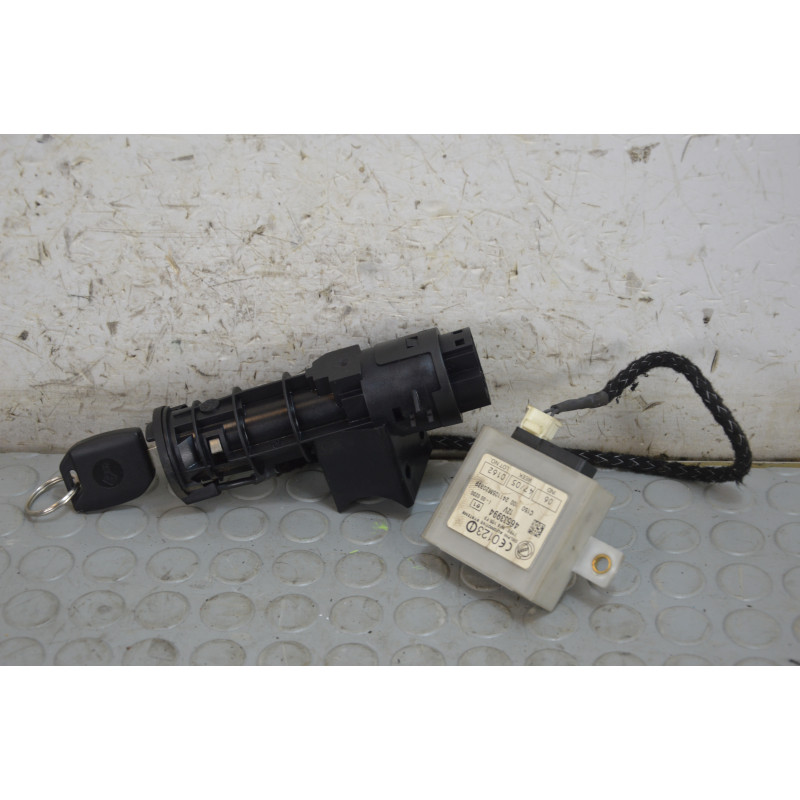 Blocchetto accensione con chiave e antenna Fiat Seicento dal 2005 al 2010 cod 46533994  1774618818898