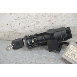 Blocchetto accensione con chiave e antenna Fiat Seicento dal 2005 al 2010 cod 46533994  1774618818898