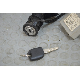 Blocchetto accensione con chiave e antenna Fiat Seicento dal 2005 al 2010 cod 46533994  1774618818898
