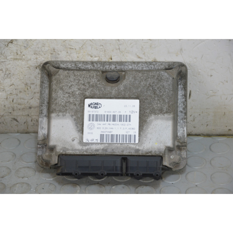 Centralina motore Fiat Seicento 1.1 b dal 2005 al 2010 cod 55187372 iaw4af.m9  1774619269330