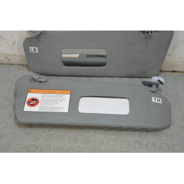 Coppia alette parasole dx sx Chevrolet Kalos dal 2005 al 2008 cod 96650112 96650100  1775143133333