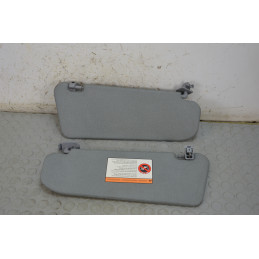 Coppia alette parasole dx sx Chevrolet Kalos dal 2005 al 2008 cod 96650112 96650100  1775143133333