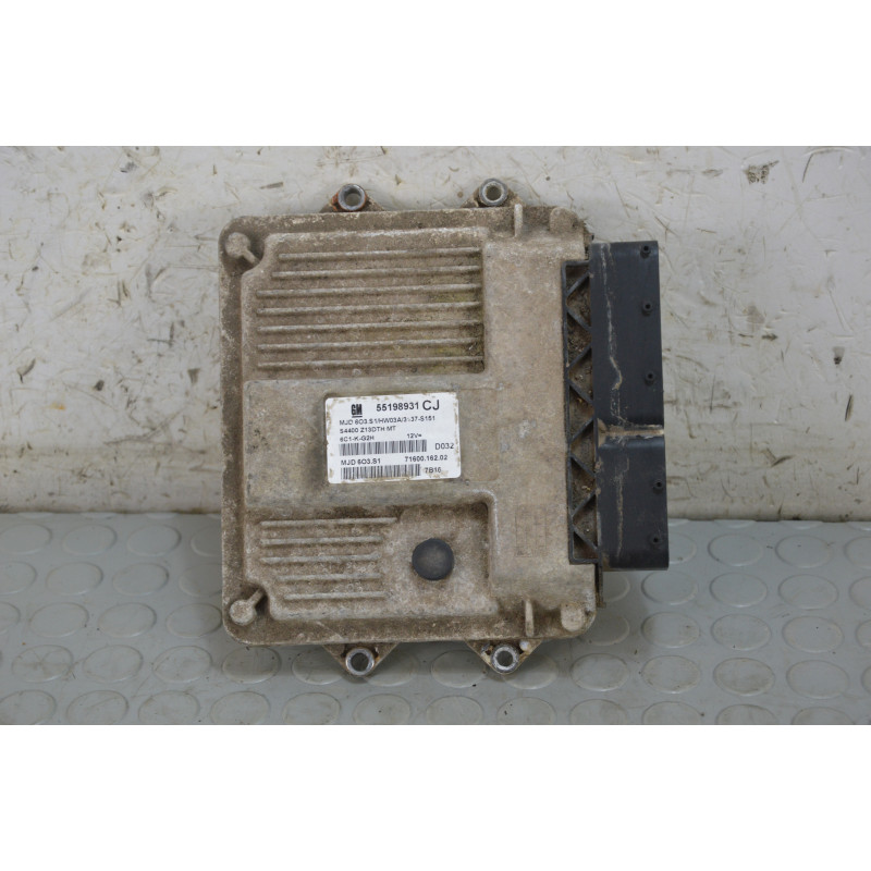 Centralina motore Opel Corsa D 1.3 CDTi dal 2006 al 2011 cod 55198931 mjd6o0.s1  1775212960662
