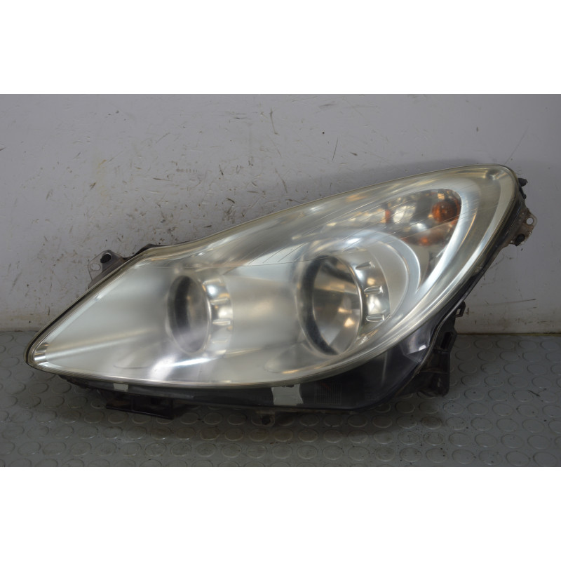 Faro fanale proiettore ant sx Opel Corsa D dal 2006 al 2011 cod 13186381  1775214456361