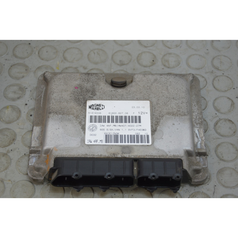 Centralina motore Fiat Seicento 1.1 b dal 2005 al 2010 cod 51819338 iaw4af.m9  1775741724148