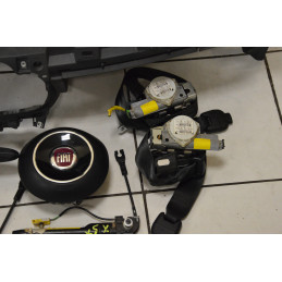 Kit airbag completo Fiat 500 dal 2015 al 2020 cod 07356275940 07356332370  1778250640305