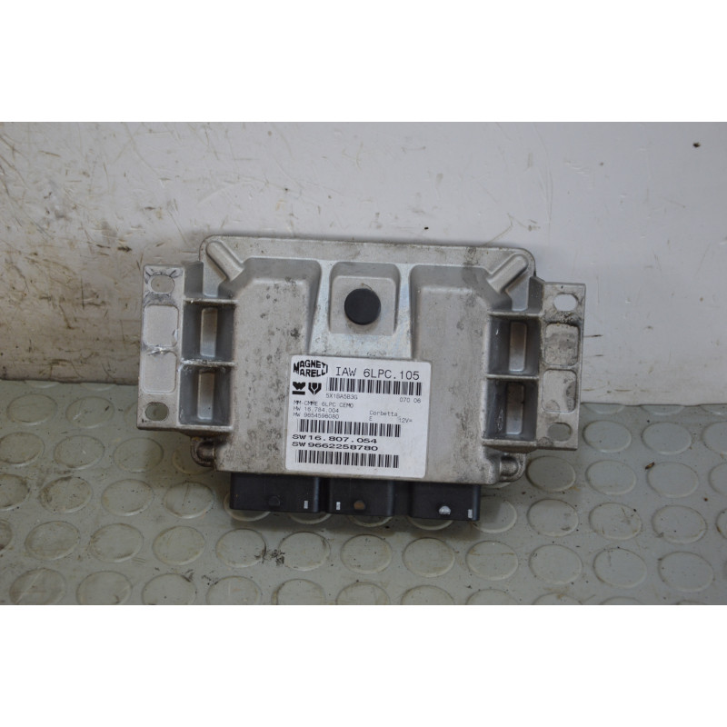 Centralina motore Peugeot 207 1.4 b dal 2006 al 2009 cod 9663380880 iaw6lpc.105  1778762944427