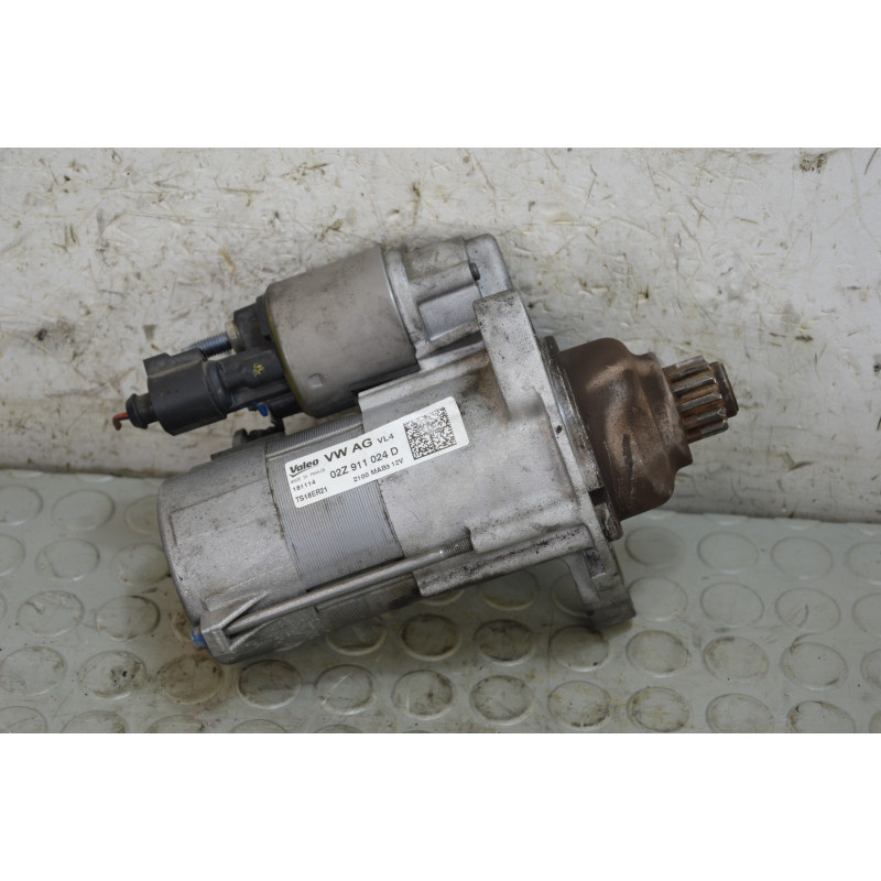 Motorino Avviamento Vw Polo 6R 1.4 TDI dal 2014 al 2017 cod 02Z911024D  1778850706692