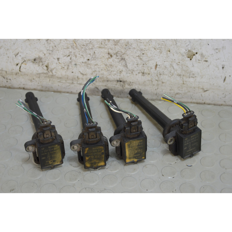 Quattro 4 Bobine accensione Nissan Micra K11 1.0 b dal 2000 al 2003 cod 22448-1f700  1779976969121