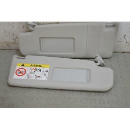 Coppia alette parasole dx sx Volkswagen Polo V 6R dal 2014 al 2017 cod 6R0857551K3H8 6R0857552AL3H8  1780321627719