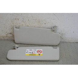 Coppia alette parasole dx sx Volkswagen Polo V 6R dal 2014 al 2017 cod 6R0857551K3H8 6R0857552AL3H8  1780321627719