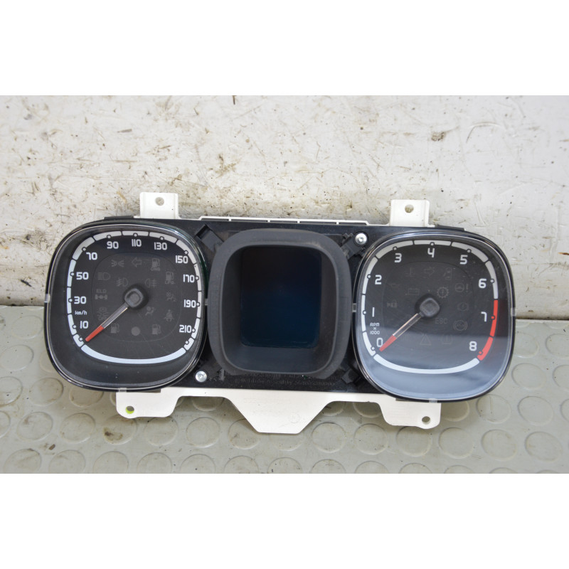 Contachilometri quadro strumenti Fiat Panda 319 1.2 b dal 2011 al 2017 cod 0887766550  1780579034079