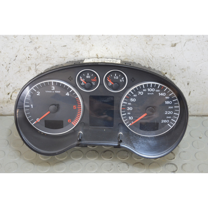 Contachilometri quadro strumenti Audi A3 8P 2.0 TDI dal 2003 al 2010 cod 8p0920930f  1780582767001