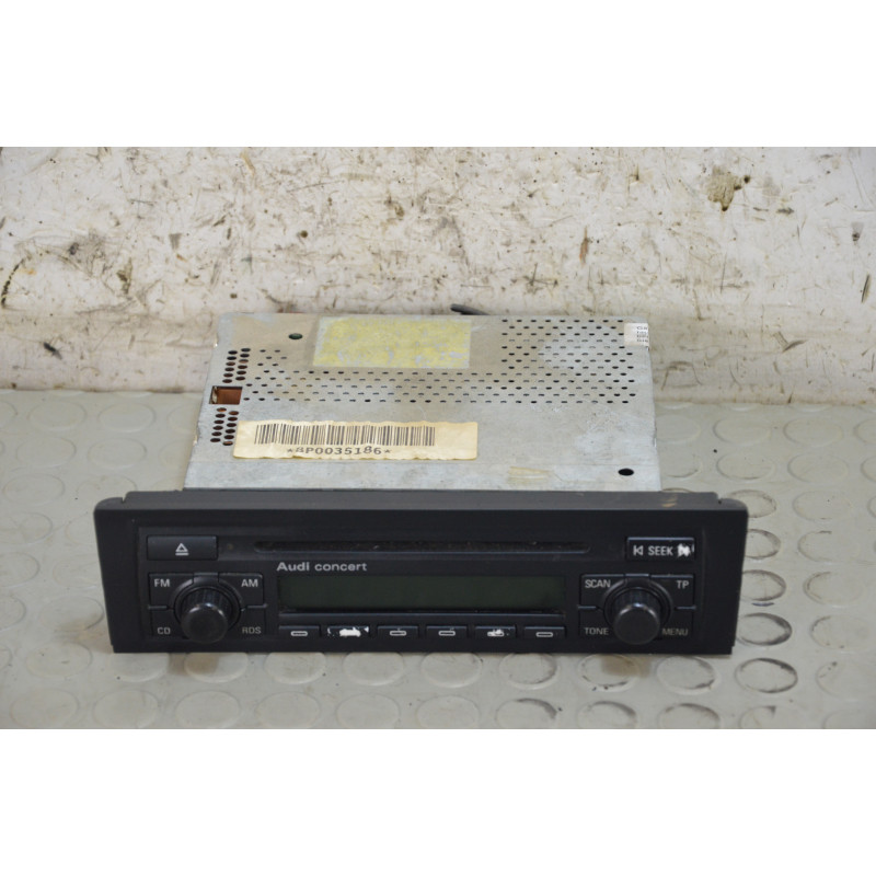 Stereo autoradio lettore cd Audi A3 8P dal 2003 al 2010 cod 8p0035186  1780583752488