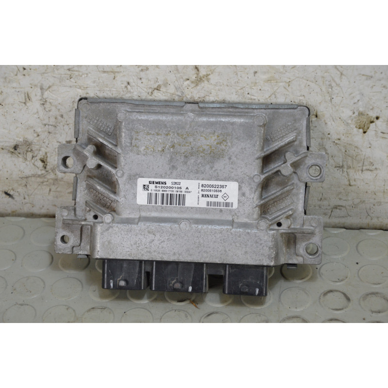 Centralina motore Renault Clio 1.2 b dal 2005 al 2013 cod 8200522357 8200510536  1780652282557