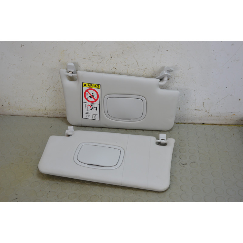 Coppia alette parasole dx sx Jeep Renegade dal 2018 al 2025 cod 735734788 735734807  1781882718182