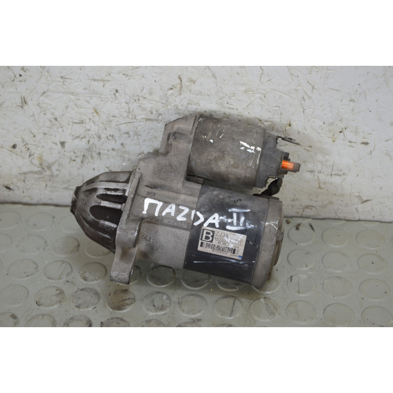 Motorino avviamento Mazda 2 De 1.4 b dal 2007 al 2014 cod ZJ3818400 m000t32771  1782312273196