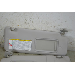 Coppia alette parasole dx sx Daihatsu Sirion dal 2004 al 2015 cod 74310B1060B0 74320B1050B1  1783335520502