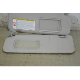 Coppia alette parasole dx sx Daihatsu Sirion dal 2004 al 2015 cod 74310B1060B0 74320B1050B1  1783335520502
