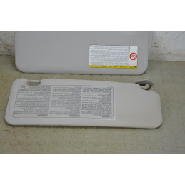 Coppia alette parasole dx sx Daihatsu Sirion dal 2004 al 2015 cod 74310B1060B0 74320B1050B1  1783335520502
