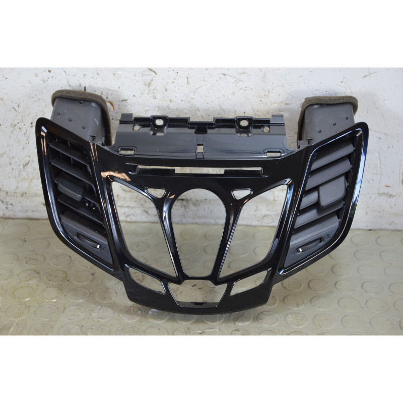 Mascherina rivestimento frontalino autoradio Ford Fiesta VI dal 2013 al 2017 cod av1t18k811dc  1783693508723