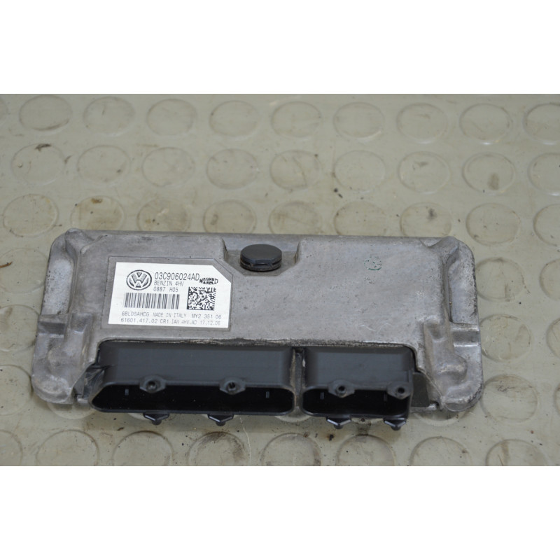Centralina motore Volkswagen Polo 9N3 1.4 b dal 2005 al 2009 cod 03c906024ad  1783947116452