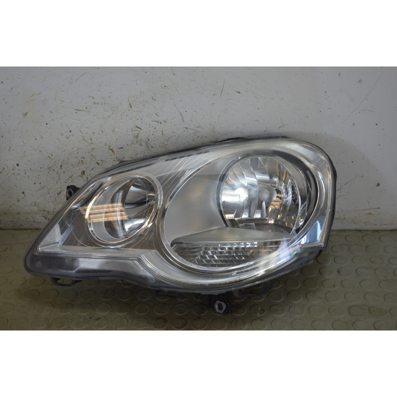 Faro fanale proiettore ant sx Vw Polo 9N3 dal 2005 al 2009 cod 6q1941007at  1783948618788