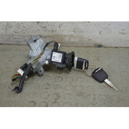 Blocchetto chiave accensione con doppia chiave Nissan Micra K12 dal 2002 al 2006 cod 28590ax600  1784553122820